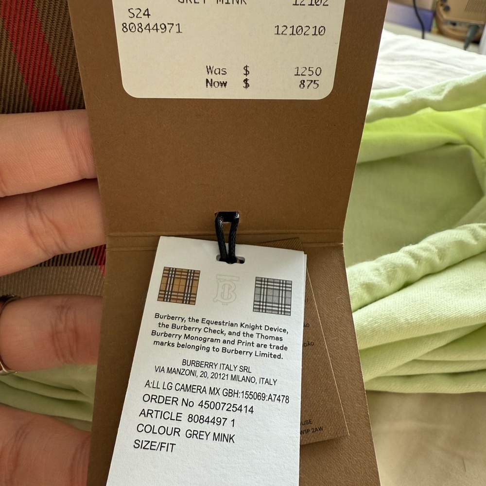 Burberry Checkered Crossbody Bag - Picture 3 of 4